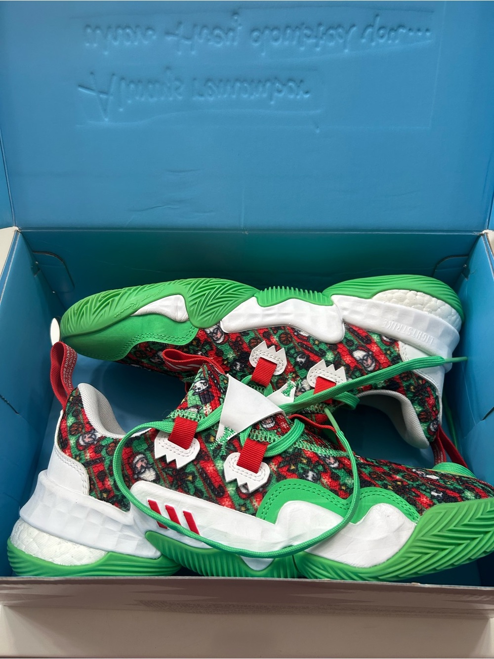 Trae Young limited edition Christmas shoes